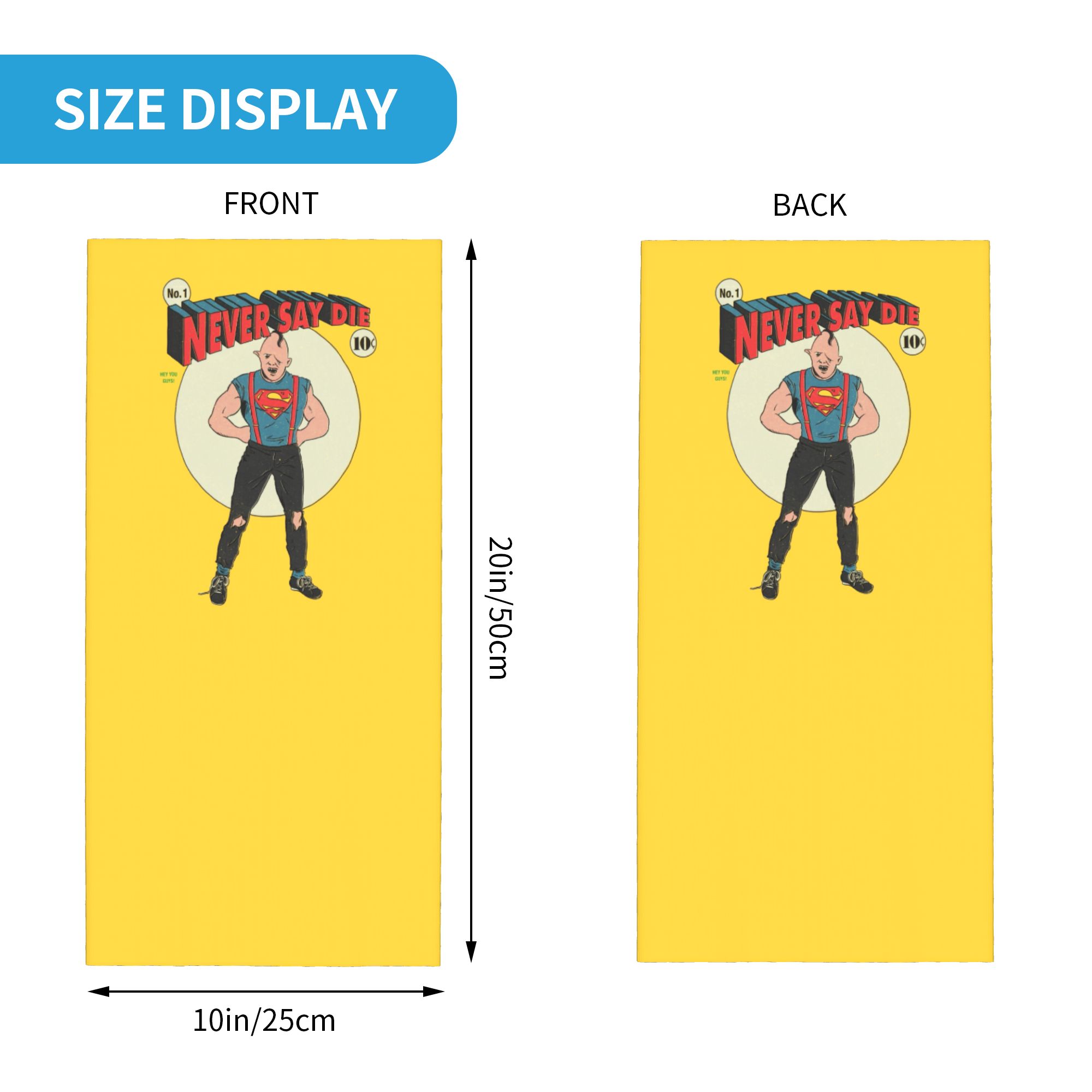 Custom The Goonies Never Say D - огляд і ціна Neck Warmer Tube