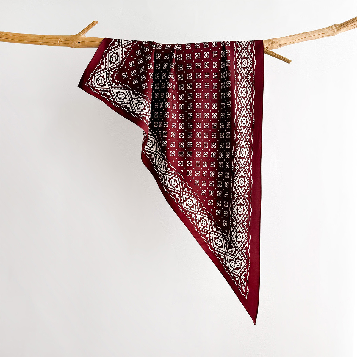 Retro Printed Square Scarf For - огляд і ціна Face Scarf Mask